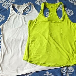 Athleta Racerback Tank Tops